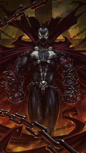 Hellspawn: Strange harbors, Spawn comics, Superhero comic phone wallpaper