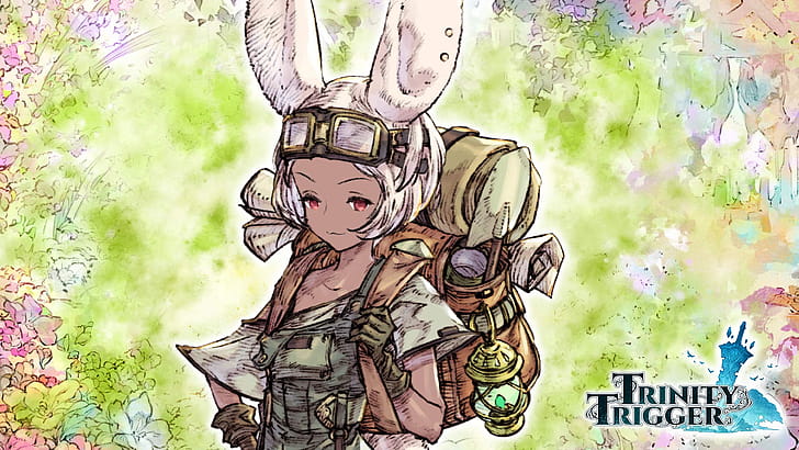 Lime Verte, video game, Trinity Trigger wallpaper