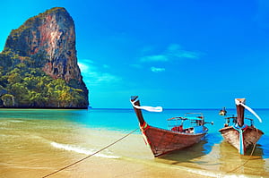 Summer beach, , Ocean wallpaper