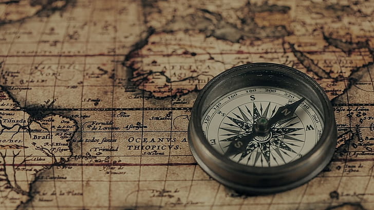 Compass , Background , Navigation theme, High-resolution wallpaper