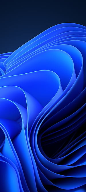 BlueWave — Windows 11 Tech  for iPhone & Android, technology, Windows 11 phone wallpaper