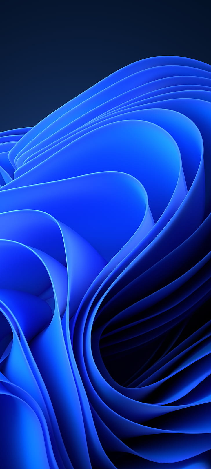 BlueWave — Windows 11 Tech  for iPhone & Android, technology, Windows 11 phone wallpaper