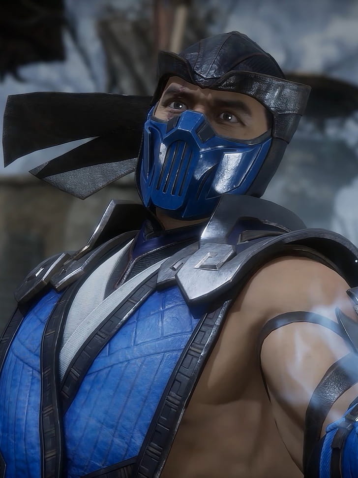 Sub-Zero Mortal Kombat 11, PC phone wallpaper
