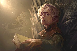 Tyrion Game Of Thrones Artwork Painting, tyrion-lannister, game-of-thrones, tv-shows, artwork, artist, digital-art wallpaper