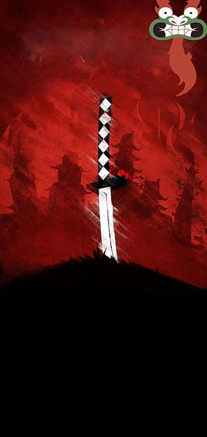 Samurai Jack, S10 plus, phone wallpaper