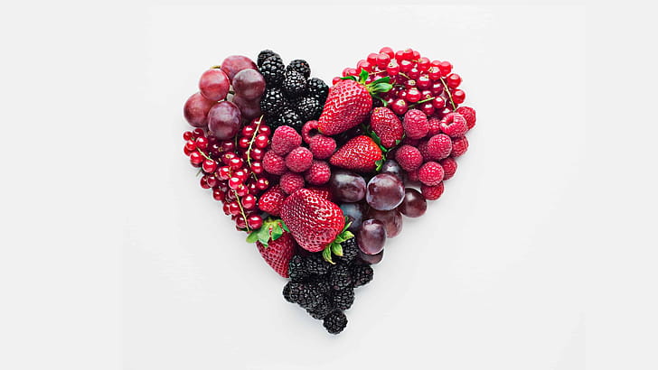 Fruit heart, U wallpaper