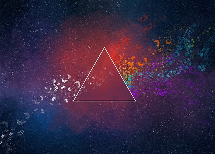 Triangle, Art, wallpaper