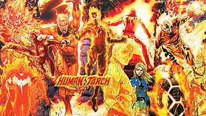 Human Torch (Marvel Comics) wallpaper