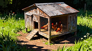 Chicken Coop wallpaper