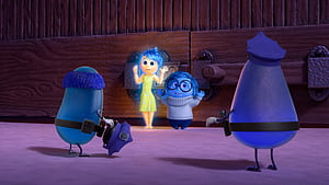 Inside Out, Joy, Sadness,  Resolution wallpaper