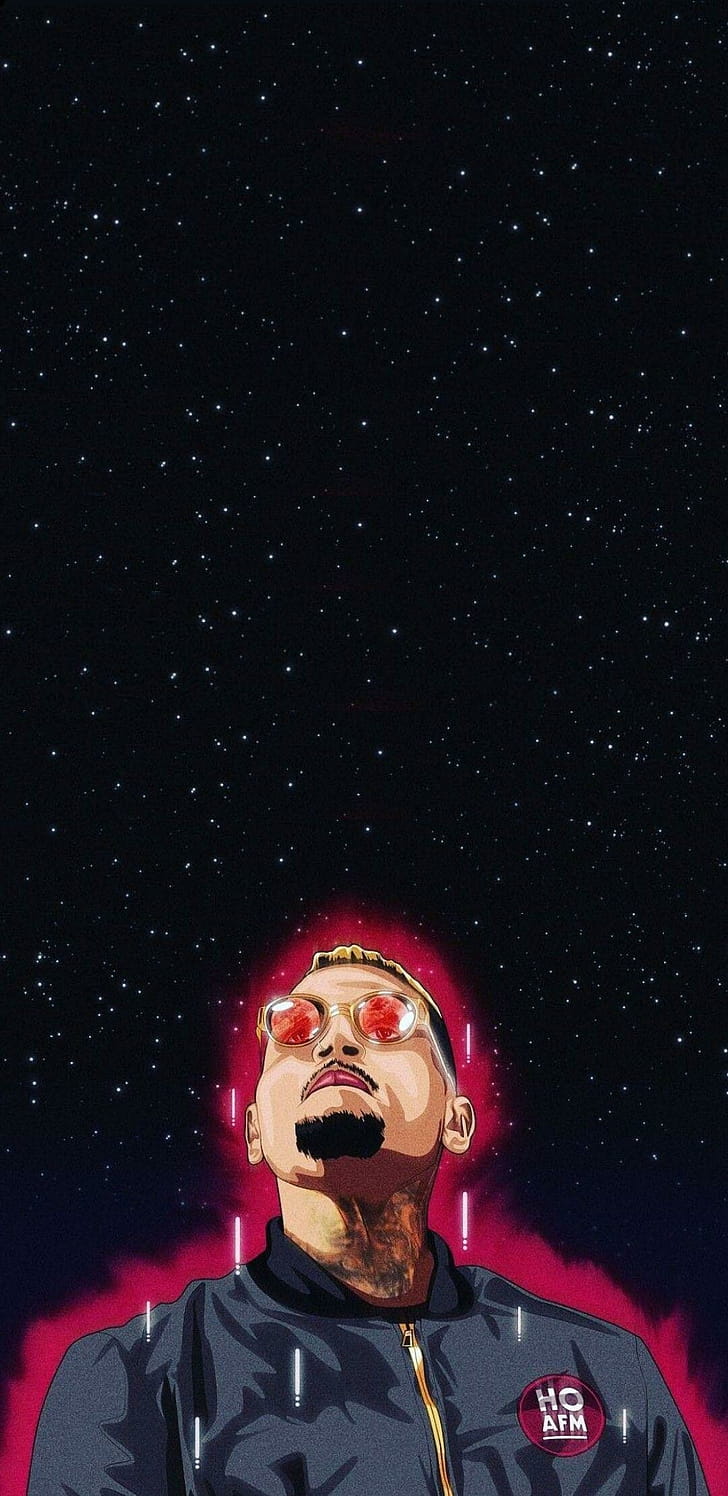 Chris Brown,  ,   source, High-quality phone wallpaper