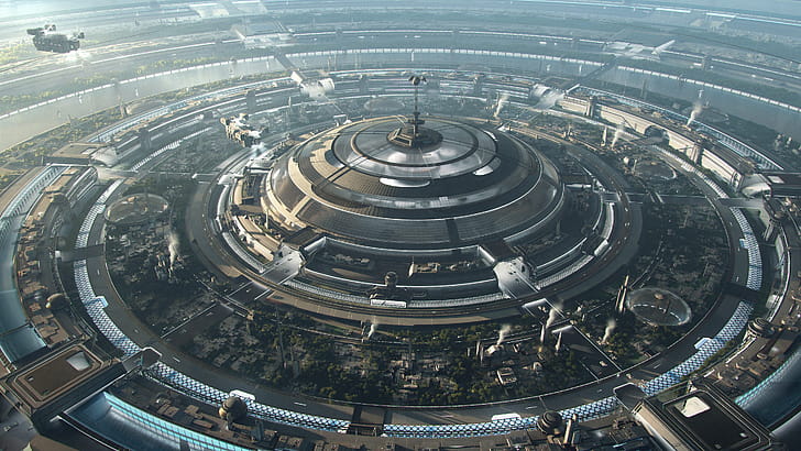 Megadome, Sci Fi, Structure wallpaper