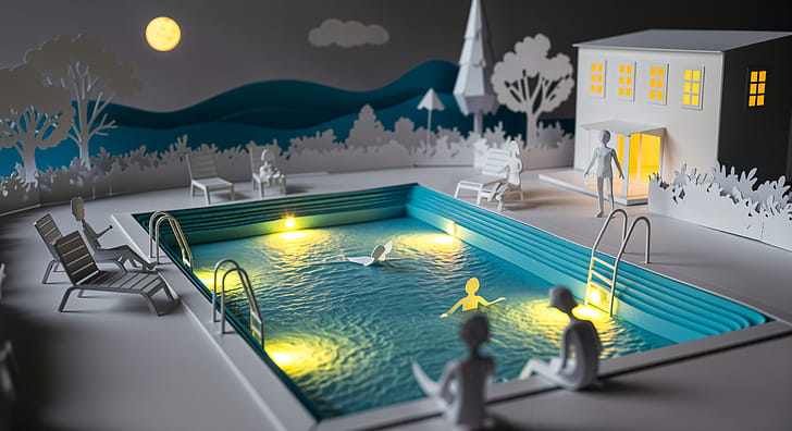 Pool wallpaper