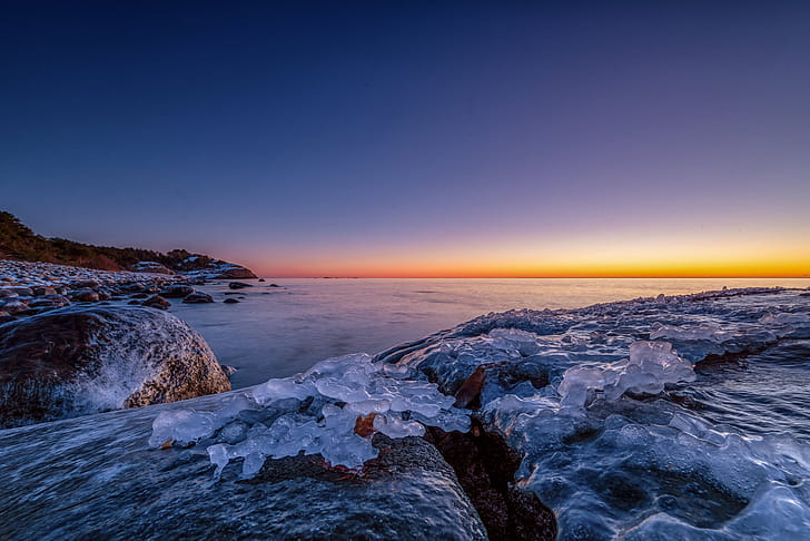 landscape, sunset wallpaper