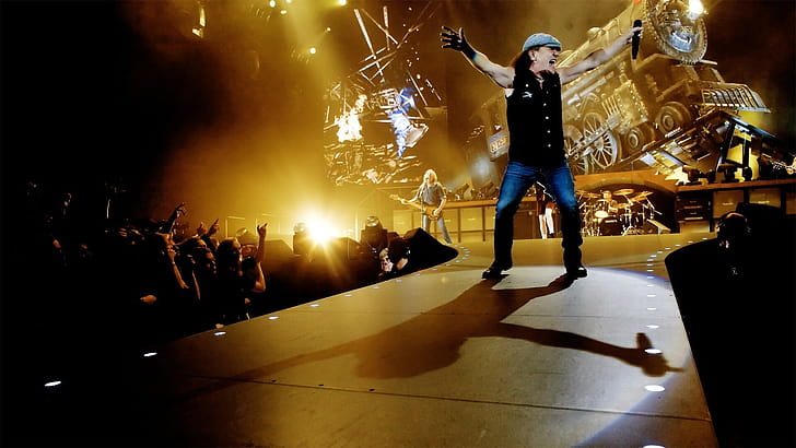 Brian Johnson, AC/DC wallpaper