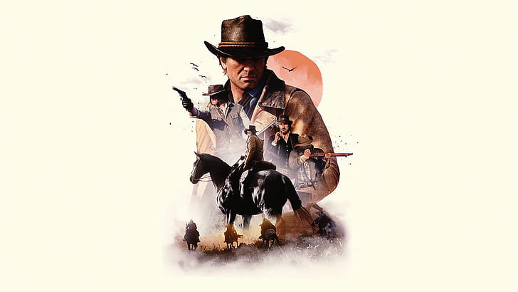 Artwork, Red Dead Redemption wallpaper
