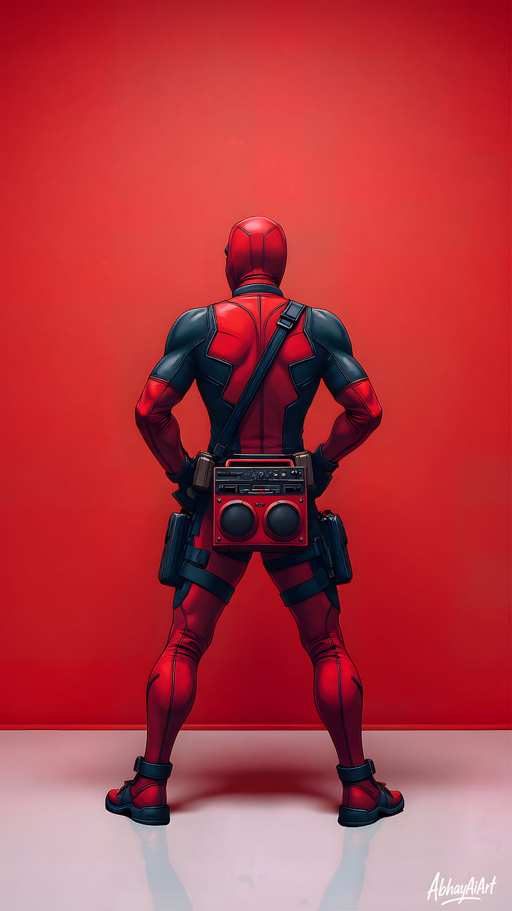 Deadpool, Anime, Deadpool, Deadpool 2 phone wallpaper