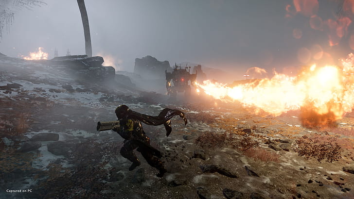 Helldivers 2 Action-Packed, video game, Helldivers 2 wallpaper