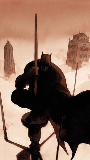 Comic, Batman phone wallpaper