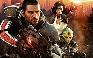 Commander Shepard, Mass Effect 2 wallpaper