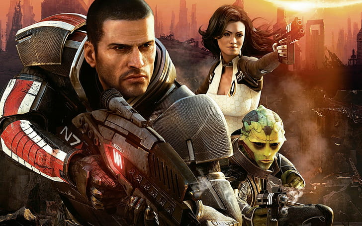 Commander Shepard, Mass Effect 2 wallpaper