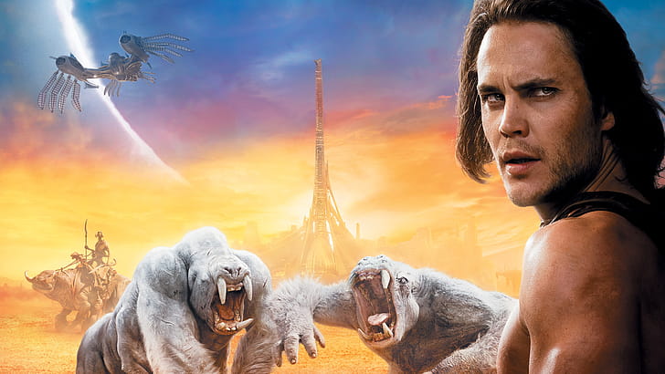 John Carter, , Sci-fi background wallpaper