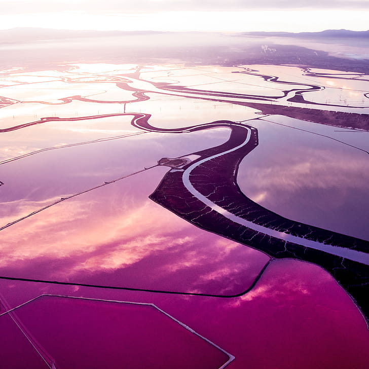 Fields Landscape Abstract, abstract, behance phone wallpaper