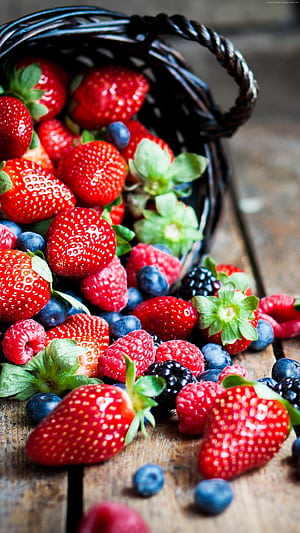 Berry fruit , phone wallpaper