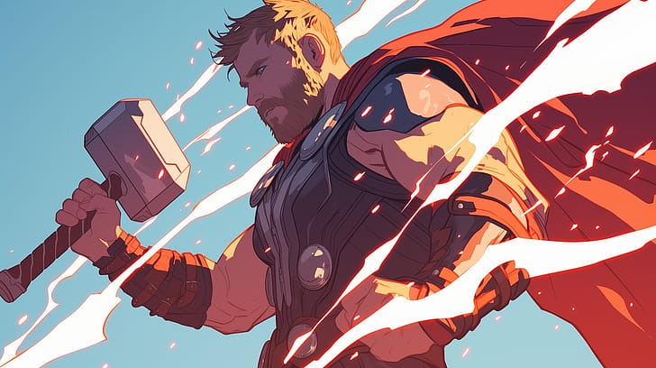 Thor Marvel Comics, Comic, Thor, Marvel Comics, Avengers wallpaper