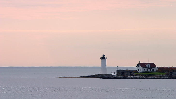 Lighthouse ,  background, High definition ry wallpaper