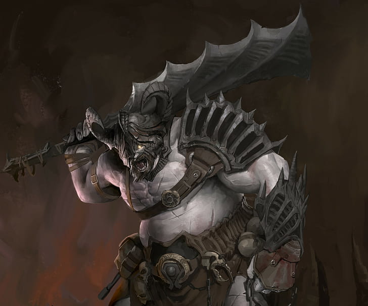 dark, warrior wallpaper