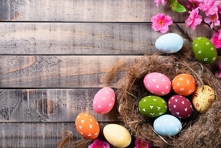 Easter, Holiday, Easter Egg, Nest wallpaper