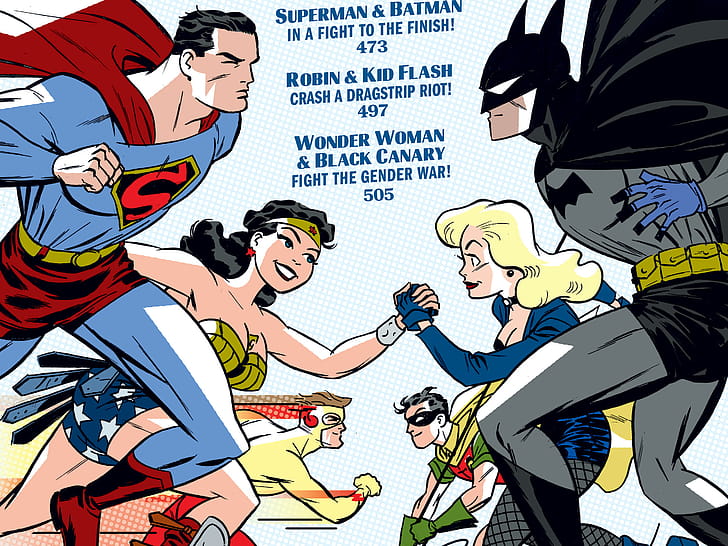 Comic, DC: The New Frontier wallpaper