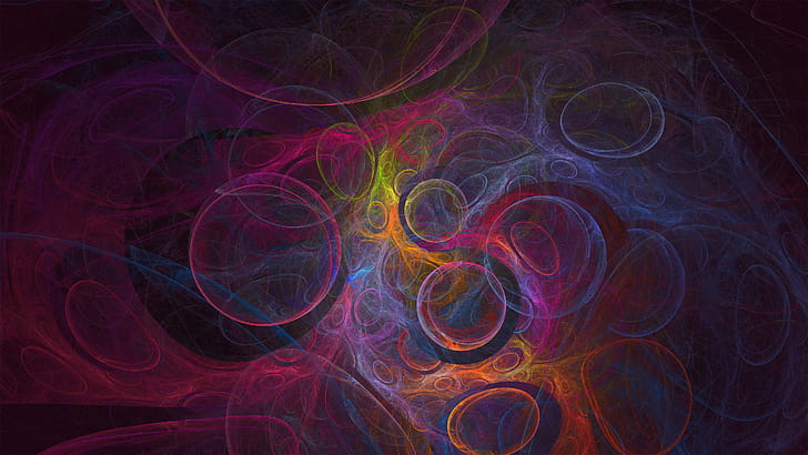 Psychedelic, abstract wallpaper