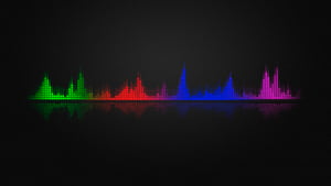 Equalizer, equalizer, colorful, abstract, artwork wallpaper