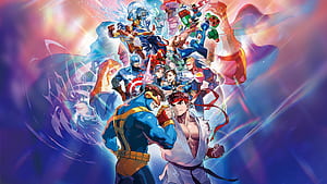 Marvel vs. Capcom   — Ultimate Crossover Showdown, Marvel vs. Capcom wallpaper
