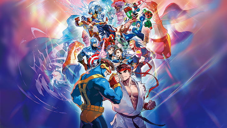 Marvel vs. Capcom   — Ultimate Crossover Showdown, Marvel vs. Capcom wallpaper