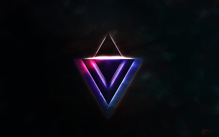 Abstract Triangle Texture, abstract, triangle wallpaper