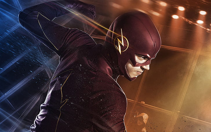 The Flash, 2014, wallpaper