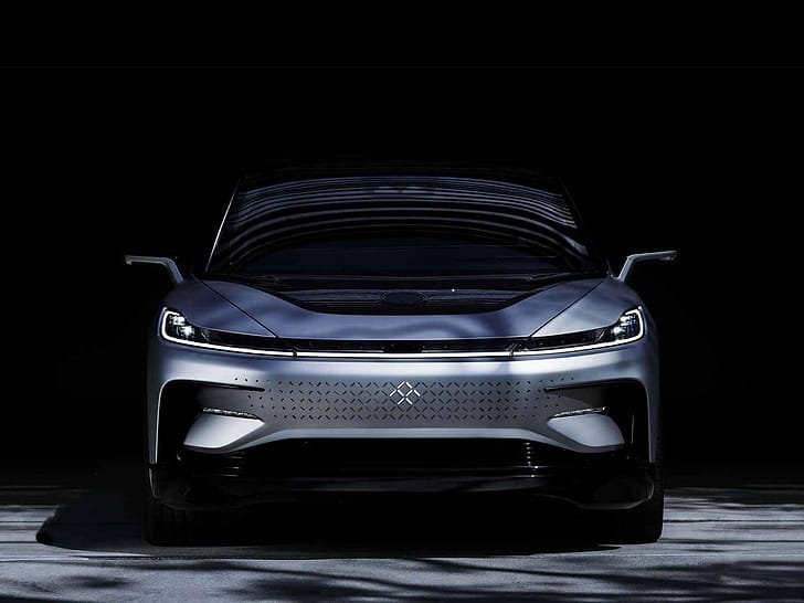 FF 91 Front View, Faraday Future wallpaper