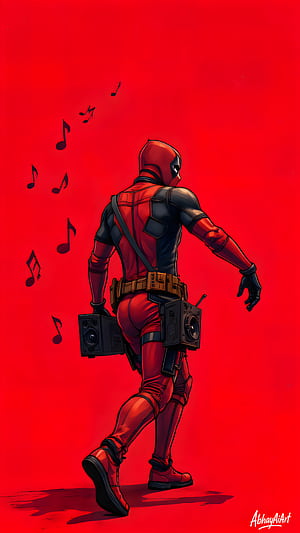 Deadpool, Anime, Deadpool, Deadpool 2 phone wallpaper