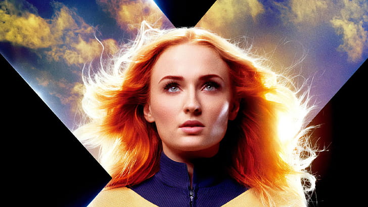 Jean Grey, Dark Phoenix, Poster, wallpaper