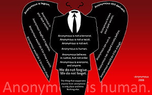 Anonymous, Technology wallpaper