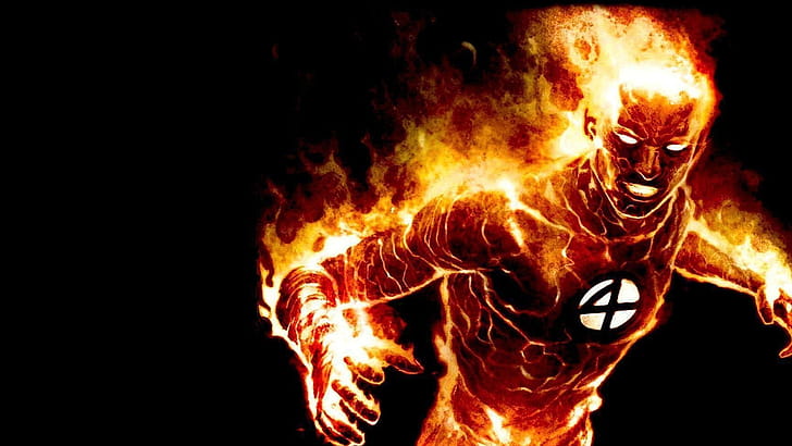 Johnny Storm, Torch, wallpaper