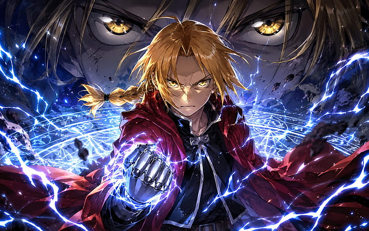 Edward Elric —   Lightning Alchemist, Anime wallpaper