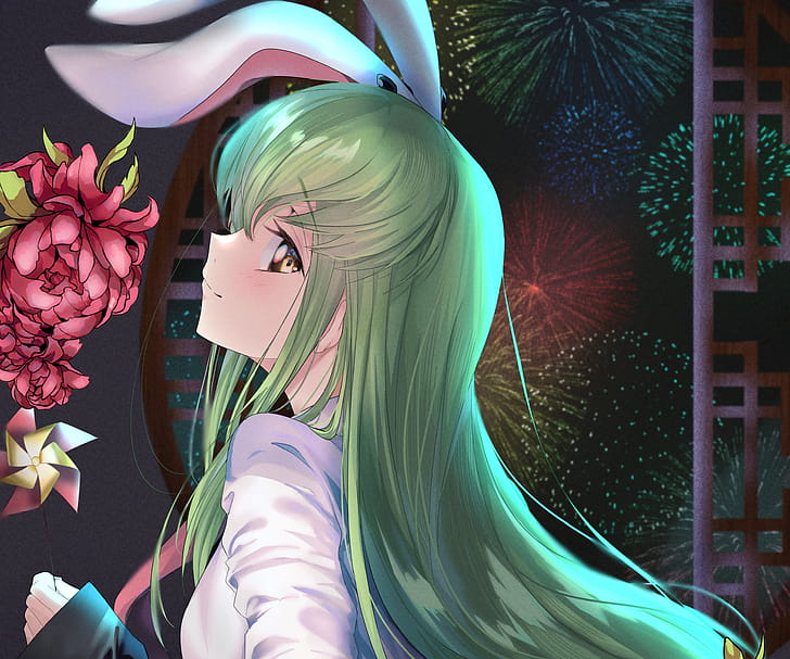 C.C. - Code Geas, C.C. (Code Geass), Anime, Code Geass wallpaper