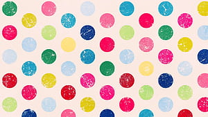 Polka Dot, High definition, Seamless patterns, Visual impact wallpaper