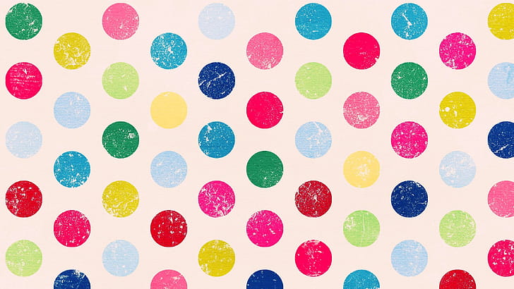 Polka Dot, High definition, Seamless patterns, Visual impact wallpaper