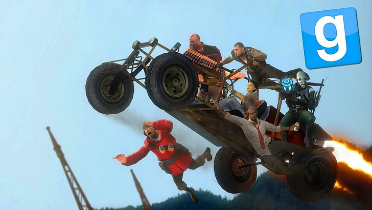 Garry's Mod, Chrome extension,  theme, Browser customization wallpaper