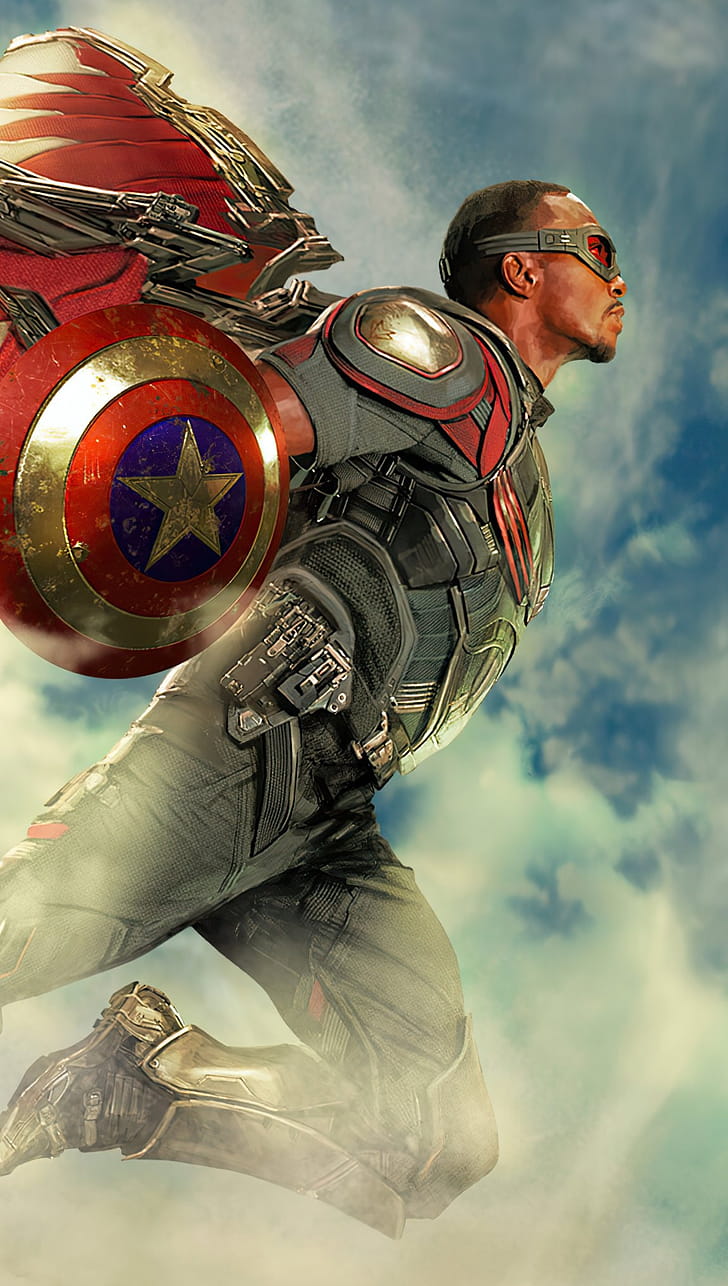 Falcon, Marvel , Backgrounds phone wallpaper